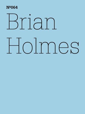 cover image of Brian Holmes